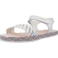 Sandały PABLOSKY 449700P Biały. Białe sandały damskie Pablosky, bez wzorów, ze skóry, bez obcasa, bez zapięcia. Za 288.99 zł.