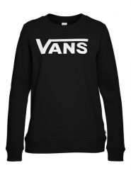 Vans Bluza w kolorze czarnym rozmiar: 36. Czarne bluzy damskie Vans, bez wzorów, z bawełny, bez kaptura. Za 153.88 zł.