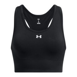 Brassiera bezszwowa o średnim wsparciu dla kobiet Under Armour Vanish. Białe obuwie sportowe damskie Under Armour, bez zapięcia, na fitness i siłownię. Za 206.50 zł.