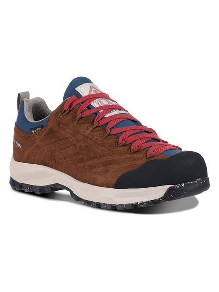 DACHSTEIN Skórzane buty turystyczne "SF-21 GTX 1925 WMN" w kolorze brązowym rozmiar: 40,5. Brązowe obuwie trekkingowe damskie Dachstein, z gore-texu, bez zapięcia. Za 377.74 zł.