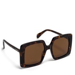 Okulary przeciwsłoneczne Nine West. Brązowe okulary przeciwsłoneczne damskie Nine West. Za 51.99 zł.