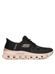 Skechers Sneakersy Glide-Step Pro - Radiant Stride 150438/BKRG Czarny. Czarne obuwie sportowe damskie Skechers, z materiału, bez zapięcia. Za 449.99 zł.