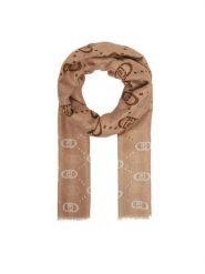 Liu Jo Szal Esc Stola Degrade L 2F5080 T0300 Beżowy. Brązowe szaliki damskie Liu Jo, bez wzorów, z materiału. Za 179.99 zł.