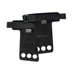 Skórki gimnastyczne do podnoszenia ciężarów Thorn Fit PRO. Czarne rękawiczki damskie THORN FIT, bez wzorów. Za 79.00 zł.
