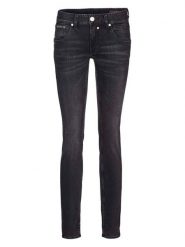 Herrlicher Dżinsy - Slim fit - w kolorze antracytowym rozmiar: W32. Czarne jeansy damskie Herrlicher. Za 228.38 zł.