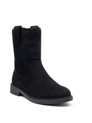 Foreverfolie Botki w kolorze czarnym rozmiar: 40. Czarne botki damskie Foreverfolie, bez obcasa, bez zapięcia. Za 173.99 zł.