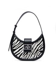 Armani Exchange Torebka XW002565 AF26571 MC045 Czarny. Czarne torebki klasyczne damskie Armani Exchange, ze skóry, bez dodatków. Za 614.99 zł.
