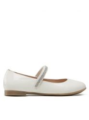 Lasocki Young Baleriny CI12-ERICA-18D Biały. Białe baleriny dziewczęce Lasocki Young, bez wzorów, ze skóry, bez obcasa, bez zapięcia. Za 83.99 zł.