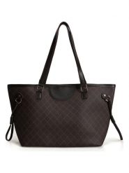 Lucky Bees Shopper bag w kolorze ciemnobrązowym - 50 x 28 x 15 cm rozmiar: onesize. Brązowe shopper bag Lucky Bees, bez wzorów, z materiału, bez dodatków. Za 122.96 zł.