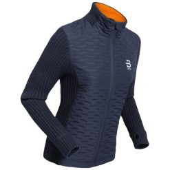 Kurtka trekkingowa z pełnym zamkiem dla kobiet Daehlie Sportswear Comfy. Niebieskie kurtki damskie DAEHLIE, na zimę, s, bez wzorów, z materiału, bez kaptura. Za 614.50 zł.