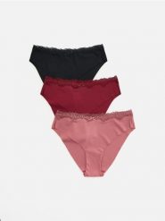 Majtki figi 3 pack - jasnofioletowy. Fioletowe figi Reserved, bez wzorów, z dzianiny. Za 59.99 zł.