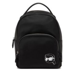 Plecak KARL LAGERFELD. Czarne plecaki KARL LAGERFELD, bez wzorów. Za 489.99 zł.