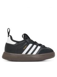 Adidas Sneakersy Samba Quickon KK2179 Czarny. Czarne buty sportowe chłopięce Adidas, ze skóry, bez zapięcia. Za 219.99 zł.