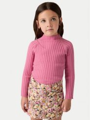 Mayoral Bluzka 4062 Różowy Regular Fit. Czerwone bluzki i koszule dziewczęce Mayoral, bez wzorów, z wiskozy, bez kołnierzyka, bez ramiączek. Za 69.99 zł.