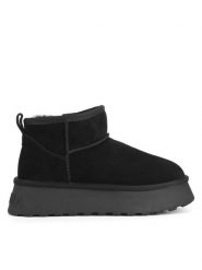 Badura Botki WFA3080-4 Czarny. Czarne śniegowce damskie Badura, ze skóry. Za 229.99 zł.