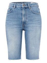 Cross Jeans Bermudy dżinsowe "Marisa" w kolorze błękitnym rozmiar: W26. Niebieskie szorty damskie Cross Jeans, z aplikacjami, z jeansu. Za 67.45 zł.