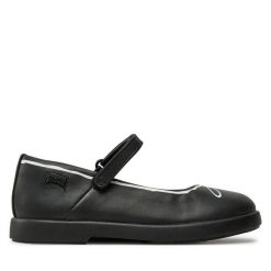 Baleriny Camper. Czarne baleriny dziewczęce Camper, bez wzorów, bez obcasa, bez zapięcia. Za 279.99 zł.
