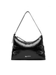 Karl Lagerfeld Jeans Torebka B1W30154 Czarny. Czarne torebki klasyczne damskie Karl Lagerfeld Jeans, z jeansu, bez dodatków. Za 769.99 zł.