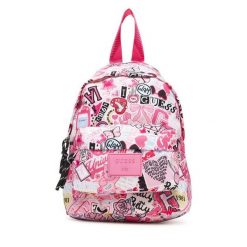 Plecak Guess. Czerwone plecaki Guess, z aplikacjami. Za 149.99 zł.