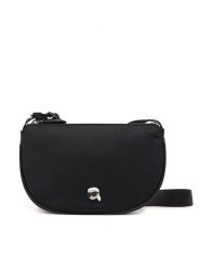 KARL LAGERFELD Torebka A3W32014 Czarny. Czarne listonoszki damskie KARL LAGERFELD, bez wzorów, z materiału, bez dodatków. Za 449.99 zł.