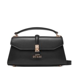 Torebka Guess. Czarne torebki klasyczne damskie Guess, bez dodatków. Za 399.99 zł.