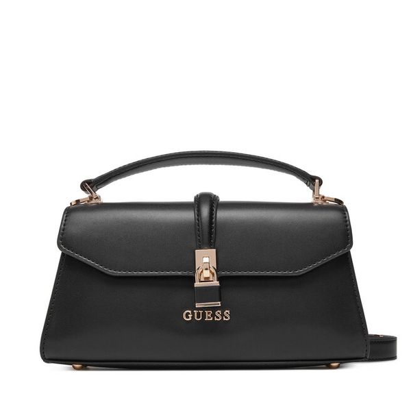 Torebka Guess. Czarne torebki klasyczne damskie Guess, bez dodatków. Za 319.99 zł.