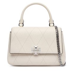 Torebka Tory Burch. Białe kuferki damskie Tory Burch, bez wzorów, bez dodatków. Za 2,024.00 zł.