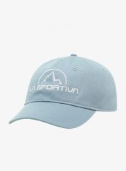 Czapka z daszkiem La Sportiva Hike Cap. Niebieskie czapki z daszkiem damskie La Sportiva, bez wzorów, z bawełny. Za 148.49 zł.