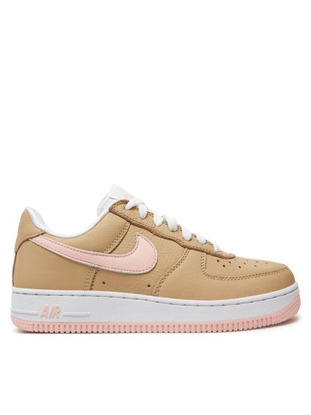 Nike Sneakersy Air Force 1 Low Retro 845053 201 Brązowy. Brązowe obuwie sportowe damskie Nike, ze skóry, bez zapięcia. Za 439.99 zł.
