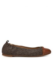 MICHAEL Michael Kors Baleriny Mandy 40S5MAFP1B Brązowy. Brązowe balerinki damskie MICHAEL Michael Kors, bez wzorów, z materiału. Za 319.99 zł.