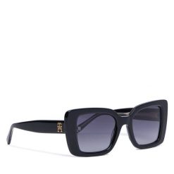 Okulary przeciwsłoneczne Tommy Hilfiger. Czarne okulary przeciwsłoneczne damskie Tommy Hilfiger. Za 779.99 zł.