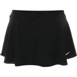 Nike Performance GIRLS PURE FLOUNCY SKIRT Spódnica sportowa black/black/black/white. Czarne spódnice dziewczęce Nike Performance, z elastanu, sportowe. Za 129.00 zł.