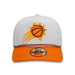 Czapka typu snapback New Era NBA Phoenix Suns. Białe czapki z daszkiem damskie New Era, bez wzorów. W wyprzedaży za 135.50 zł.
