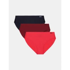Zestaw trzech spodni damskich Under Armour Pure Stretch Ns Bkn Czerwony Czerwony. Brązowe komplety bielizny Under Armour, bez wzorów, z materiału. Za 204.99 zł.