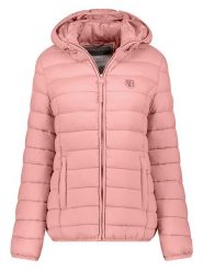Geographical Norway Kurtka pikowana w kolorze jasnoróżowym rozmiar: L. Różowe kurtki damskie Geographical Norway, l, bez wzorów, bez kaptura. Za 148.96 zł.