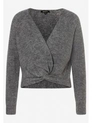 More & More Sweter w kolorze szarym rozmiar: 42. Szare swetry klasyczne damskie More & More, ze splotem, bez kołnierzyka. Za 69.99 zł.