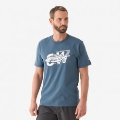 Koszulka z krótkim rękawem labraks. Białe bluzki damskie CAPERLAN, xl, bez wzorów, z bawełny, bez kołnierzyka, bez ramiączek. Za 49.99 zł.