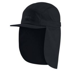 Czapka z daszkiem Odlo Performance Light Shade Cap Cap. Czarne czapki z daszkiem damskie ODLO, bez wzorów. Za 219.99 zł.