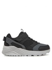 Skechers Sneakersy Uno Lite-Gridstill 405715L/BKCC Czarny. Czarne buty sportowe chłopięce Skechers, z materiału, bez zapięcia. Za 179.99 zł.