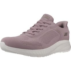 Buty SKECHERS BOBS SQUAD CHAOS Fioletowy. Fioletowe obuwie sportowe damskie Skechers, z materiału, bez zapięcia, trekkingowe, Skechers Sport. Za 279.99 zł.