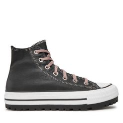 Trampki Converse. Czarne trampki damskie Converse, bez wzorów, bez zapięcia. Za 279.99 zł.