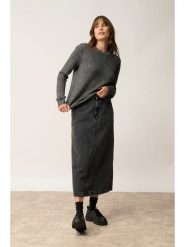 Just Cashmere Kaszmirowy sweter "Lexini" w kolorze antracytowym rozmiar: S. Czarne swetry klasyczne damskie Just Cashmere, s, z kaszmiru, bez kołnierzyka. Za 413.99 zł.