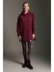 Cotton Candy Bluza w kolorze bordowym rozmiar: S. Czerwone bluzy damskie Cotton Candy, s, bez wzorów, z kapturem. Za 152.62 zł.