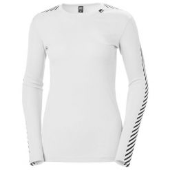Bluza damska Helly Hansen lifa crew. Białe bluzy damskie Helly Hansen, m, bez wzorów, z materiału, bez kaptura. Za 242.00 zł.