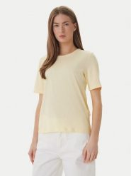ONLY T-Shirt 15270390 Żółty Regular Fit. Żółte t-shirty damskie Only, xl, bez wzorów, z bawełny, bez kołnierzyka. Za 49.99 zł.