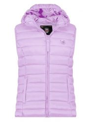 Canadian Peak Kamizelka pikowana "Vakitaleak" w kolorze fioletowym rozmiar: XL. Różowe kamizelki damskie Canadian Peak, xl, bez wzorów, bez kaptura. Za 127.35 zł.