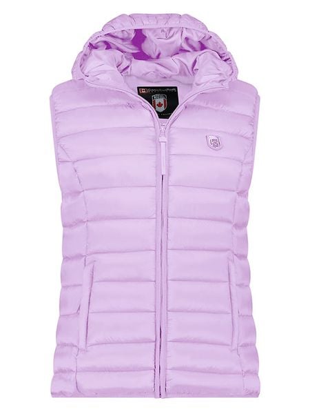 Canadian Peak Kamizelka pikowana "Vakitaleak" w kolorze fioletowym rozmiar: XL. Różowe kamizelki damskie Canadian Peak, xl, bez wzorów, bez kaptura. Za 127.35 zł.
