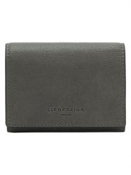 Liebeskind Berlin Skórzany portfel "Louisa" w kolorze antracytowym - 11 x 8 x 2 cm rozmiar: onesize. Czarne portfele damskie Liebeskind Berlin, bez wzorów, z materiału. Za 135.95 zł.