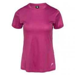 Koszulka damska Martes Lady Nalso - różowa, Rozmiar L. Czerwone koszulki sportowe damskie MARTES, l, bez wzorów, z materiału, bez ramiączek, do biegania. Za 29.99 zł.