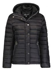 Geographical Norway Kurtka pikowana "Bubulle" w kolorze czarnym rozmiar: XXL. Czarne kurtki damskie Geographical Norway, xxl, bez wzorów, bez kaptura. Za 136.13 zł.